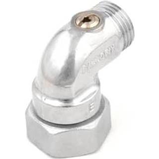 Broen Vano-Vinkel 3/4"x1/2" m/afspærring forkromet