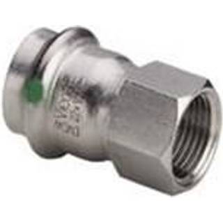 Viega Sanpress Inox overgang 42 mm x 1 1/2" rustfrit stål, 436674