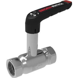 Broen ballofix® full flow kugleventil rustfri muffe/muffe 1 x 1 høj