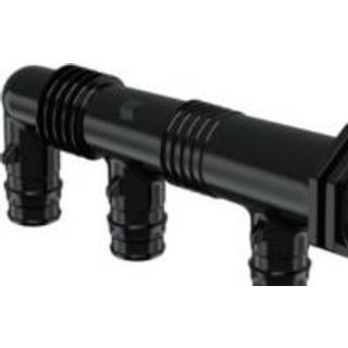 Uponor q&e fordelerrør ppsu sort 3 x 16 mm