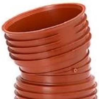 Uponor bøjning 15° 450mm m/2 muffer, Ultra Rib 2