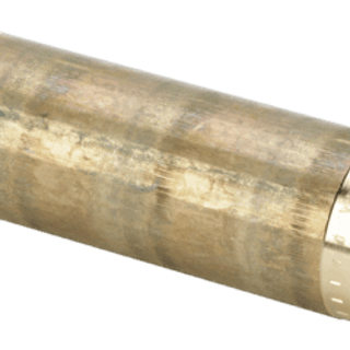 Viega Nippelrør 1/2" x 150 mm rødgods