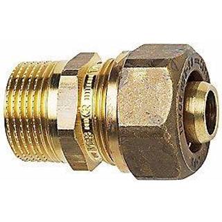 TA kompressionsovergang 3/4"-20x2,0mm til pex, med nippel