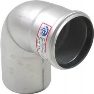 Blücher EuroPipe bøjning 87.5°. 82 mm. Rustfrit stål