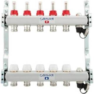 Salus Gulvvarmemanifold 7-kreds med flowmeter