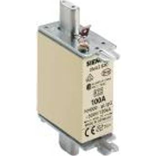 Siemens Nh-sikring nh000 100a gl/gg 500v, 3na3830