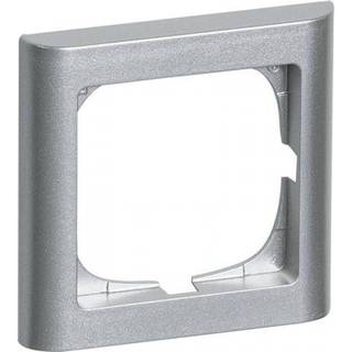 LK FUGA Softline 63 ramme 1 modul, stålmetallic