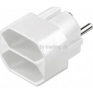 Socket adapter til at forbinde op til to elektroniske enheder