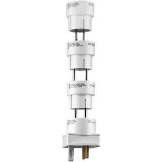 Rejseadapter | Schuko stik Input | Universal Rejseadapter | 4 dele (51043)