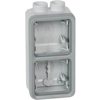 Legrand Plexo ip55 dobbelt lodret underlag til 2 m20 forsk