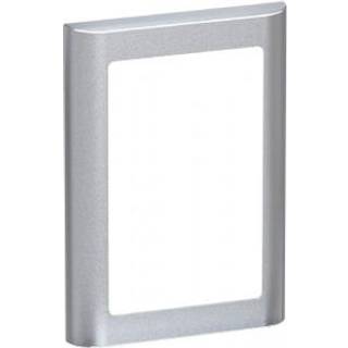 LK FUGA Soft 63 Design ramme 1½ modul, stålmetallic