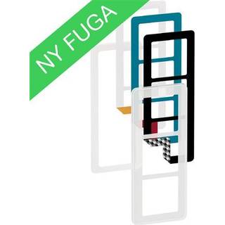 LK Fuga Choice design ramme - 3 modul - Frosted