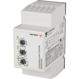 Carlo Gavazzi Niveauforstærkerrelæ 2 - 4 niveauer 230vac sokkel 2 x 8a relæ b: 36mm
