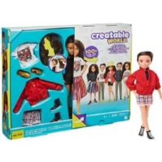 Creatable World Deluxe Dukke med kastanjebrunt hår