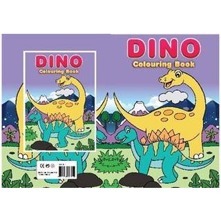 Malehæfte - Junior Dinosaurer - 16 sider