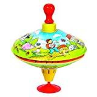 Goki Humming top with wooden handle - Hans in luck