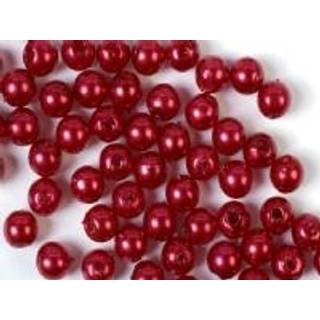 Voksperler 5mm 500g rød