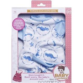 Miller Baby, heldragt m/ hue, 40 cm [Levering: 1-2 dage]