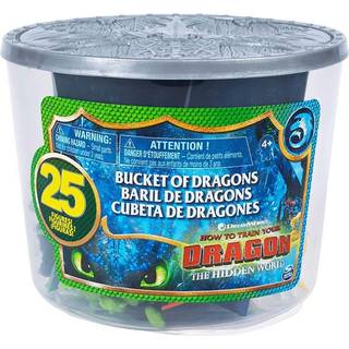 Dragons spand med drage- og vikingfigurer - 25 figurer