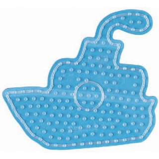 Hama Maxi stiftplade, transparent - Skib 8212 1 maxi perleplade Mål: ca. 20 x 16 cm.