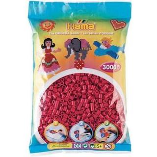 Hama Perler 3000 stk Vinrød Midi (201-29)