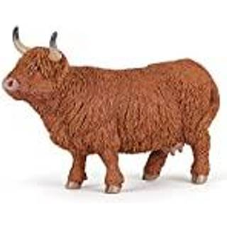 Papo -hand -malet - figur -farmard venner -Highland kv?g -51178 - Samlerobjekter - til b?rn - egnet til drenge og piger - fra 3 ?r gammel brun