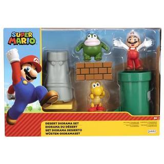 Super Mario Bros - Ørken Legesæt 6cm figurer
