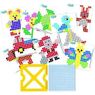 Hama Maxi, stiftplade m/ 10 motivkort og ramme [Levering: 1-2 dage]