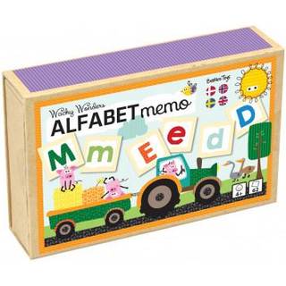 Læringsspil - Alfabet memo - Wacky Wonders - Fra 4 år.