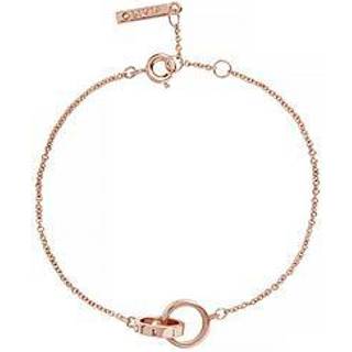 Olivia Burton Rose Gold Classic Interlink Bracelet - Rose Gold - Adjustable