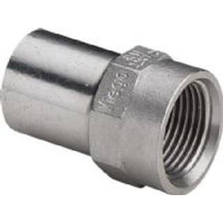 Viega Sanpress Inox indstiksstykke 22 x 1/2" rustfrit stål, 436827