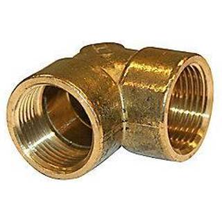 Vinkel 1-3/4'' 90gr muffe/muffe, messing