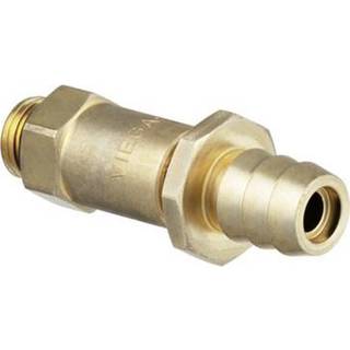 Viega Easytop tømmeventil 1/4" rødgods