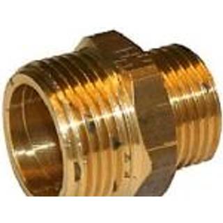 Brystnippel 3/4"-1/2" messing