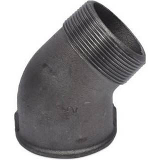 +Gf+ Vinkel Sort Mf/Np 45Gr 1 Gf Georg Fischer