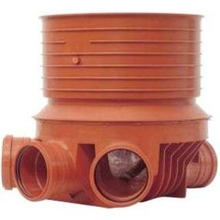 Uponor PP rense- & inspektionsbrønd 315/160mm T2 lige gennemløb og H+V tilløb.