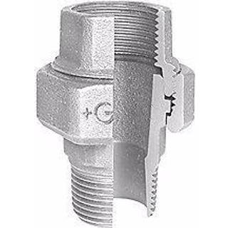 +GF+ Union galvaniseret muffe/nippel konisk tætning 3/4"