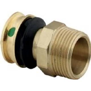 Viega Raxofix overgang 40 x 1 1/4" muffe/nippel rødgods