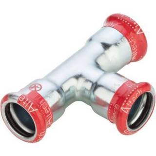 FZ press t-stykke 15mm. Til varmesystemer. M-bakke