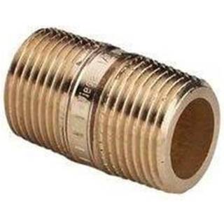 Viega Nippelrør 1/4" x 40 mm rødgods
