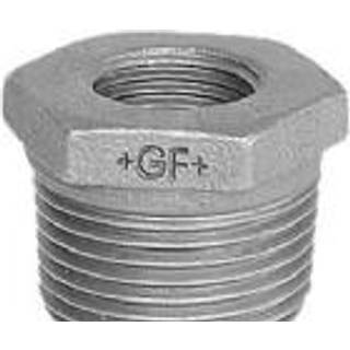 Nippelmuffe sort koncentrisk 1"-½''