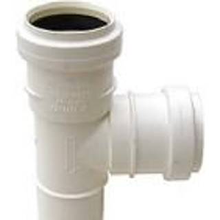 Nicoll HTP Grenrør 88° 32/32 mm M/2 Hvid - Muffe