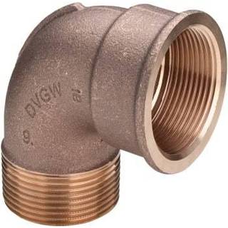 Viega Bøjning 90° muffe/nippel 2 1/2" rødgods