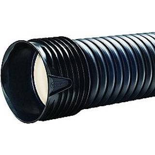 Wavin X-Stream drænrør 110/98mm, DN100, fuldslidset, sort PP SN8, 6 mtr. med muffe