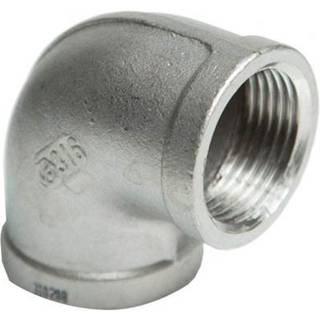 Vinkel 90° 1.4408, 20 bar 1/4 muffe/muffe