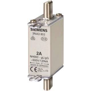 Siemens Nh-sikring nh000 35a gl/gg 500v, 3na3814