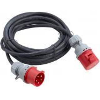 Kabelsæt CEE 400V 16A 5G2,5mm2 10m m/fasevender