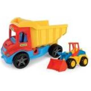 Wader: Multi dumper med gravemaskine