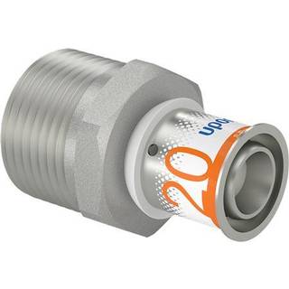 Uponor S Press Plus 1899415 Overgang lige, udvendig tråd 20 x 25 mm