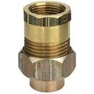 Viega Union muffe/muffe 22 mm x 3/4" rødgods